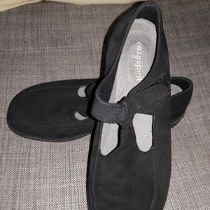 Easy Spirit-Mules-Black-Velcro-8.5 W